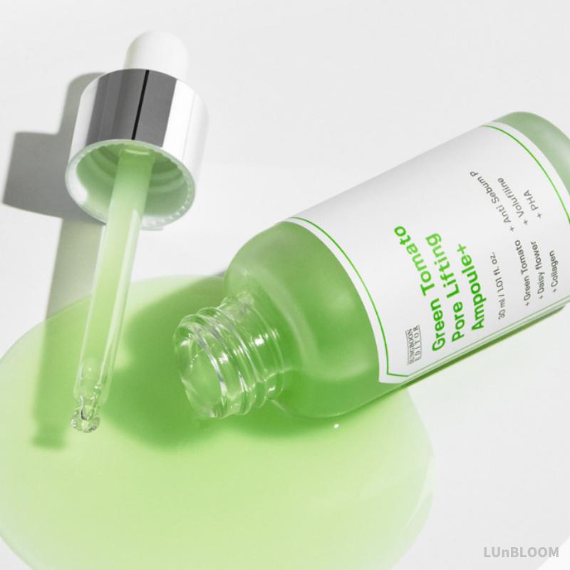 SUNGBOON EDITOR Green Tomato Pore Lifting Ampoule Plus 30ml / 75ml (+Free Gift)