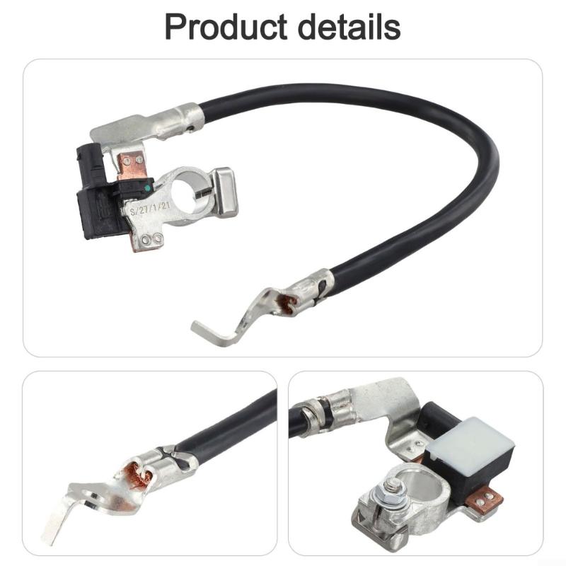 Strong Metal Plastic Battery Clamp Replace AV6N10C679BC Corrosion Resistant Negative Poles Terminal Replacement for Car