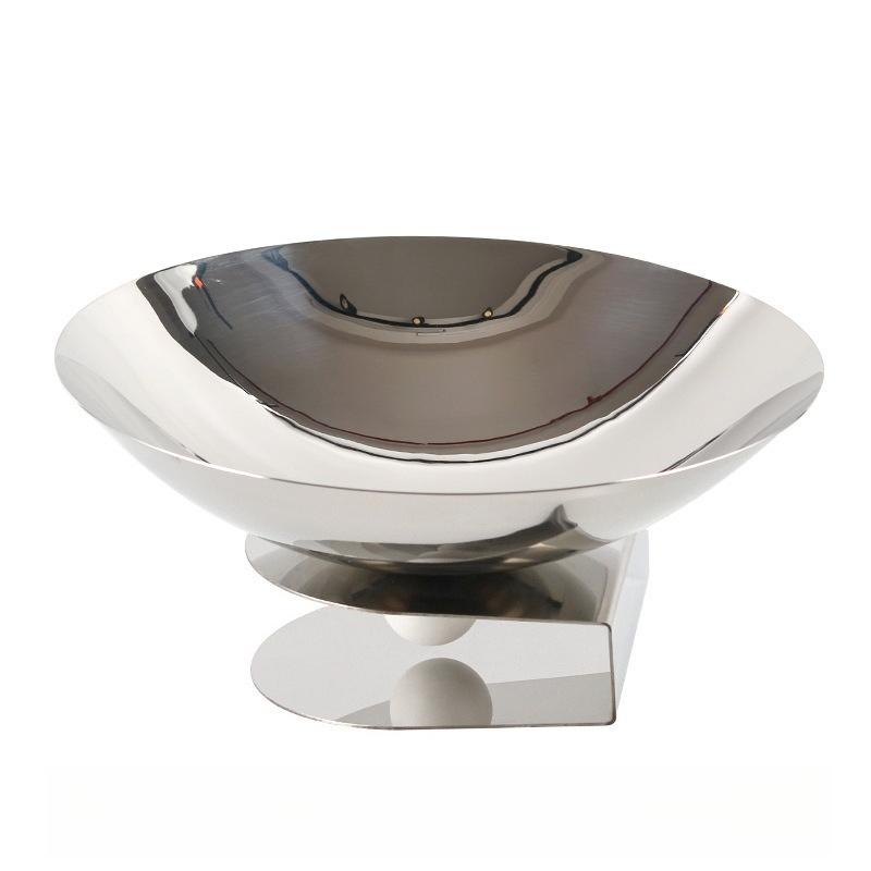 

Metal Fruit Bowl Pretty Unique Snacks Candy Food Plates Creative Dessert Nuts Dinner Plate Kitchen Tableware Decorative Tray