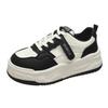 Platform White Shoes Women's 2025 Spring New Black and White Panda Shoes Versatile Casual Shoes Small Board Shoes Sports Shoes