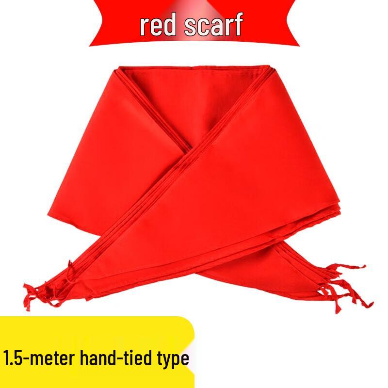 Moufou Cotton Young Pioneer Red Scarf