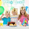 Paper Birthday Crown Hats Gems Self Adhesive Stickers Colorful Letter Stickers