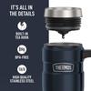 THERMOS Stainless King Vacuum Insulated Travel Mug, 16 oz, Matte Blue