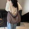 Simple and Large-capacity Bag Women's Messenger Bag New Lazy Style Shoulder Bag Casual Tote Bag