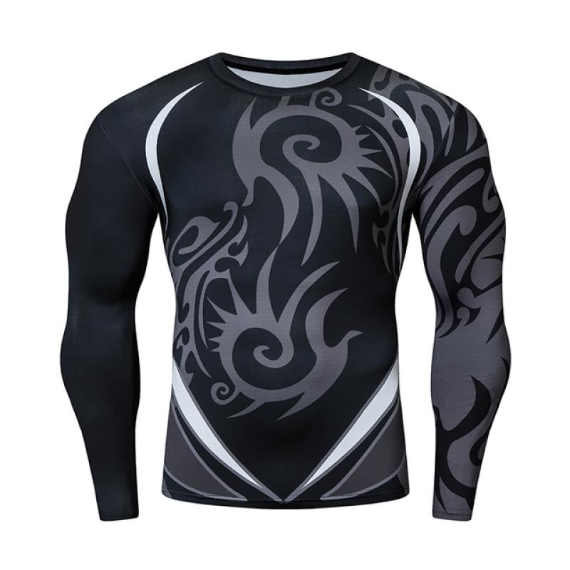 3D Gedruckt Harajuku Fitness Tops t-shirt kompression shirts Anime Männer Sport Mode Japanische männliche Top Kleidung