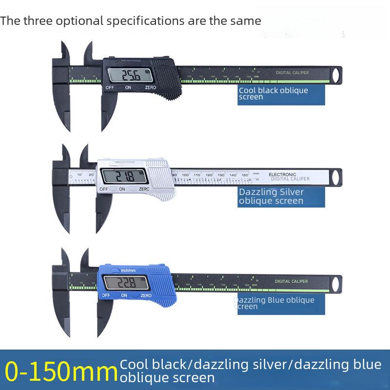 SYNTEK Mini Electronic Digital Vernier Caliper 0-150mm, All-Plastic Blister Pack
