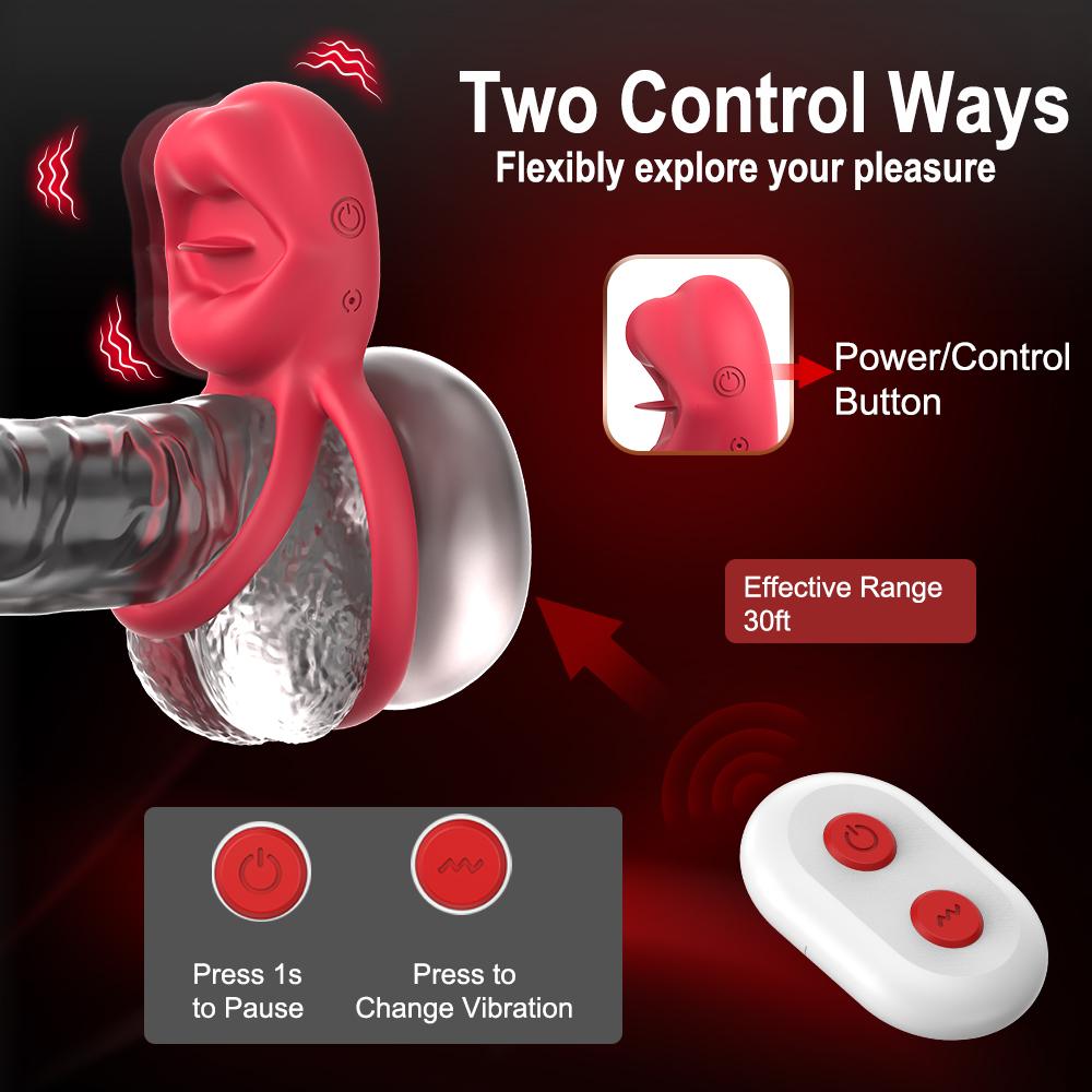 Vibrating Cock Ring Delay Ejaculation Penis Ring Clitoral Stimulator Sex Toys For Men Couples Penisring Cockring Adults Goods