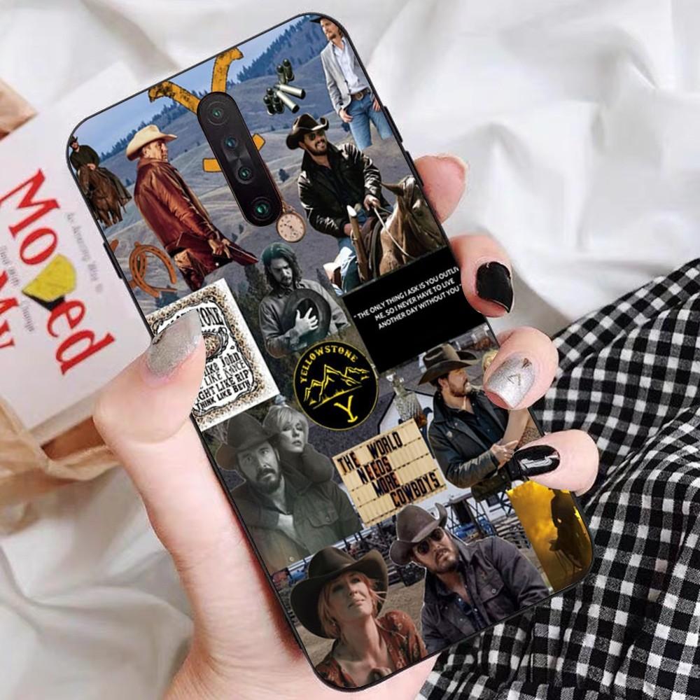 

American TV Series Yellowstone Phone Case For Redmi 5 6 7 8 9 10 Plus Pro 6 7 8 9 A GO K20 K30 K40 Pro Plus F3 Fundas Redmi K30 Pro