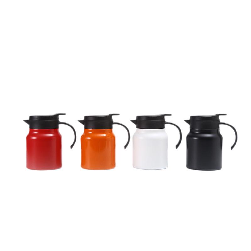 Large-Capacity 316 Stainless Steel Thermos Teapot with Portable Handle