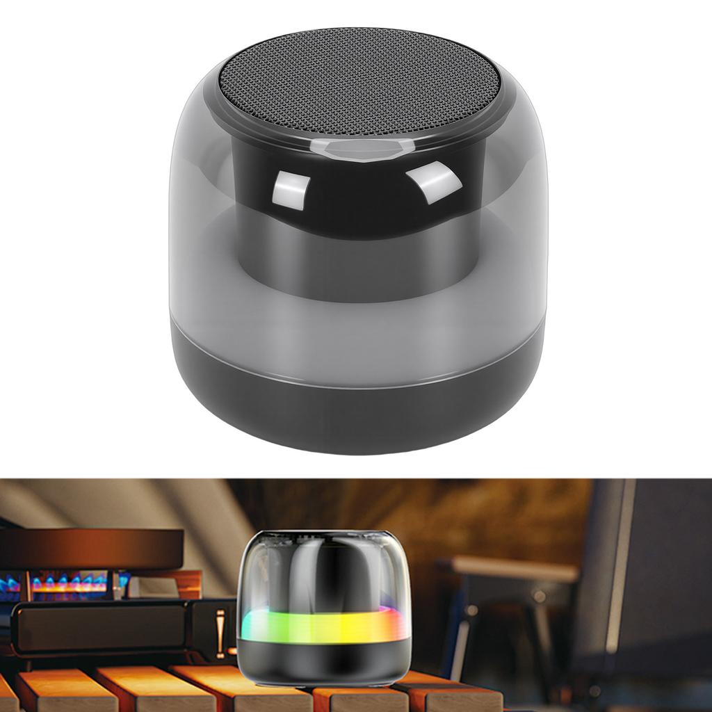   Speaker RGB True Wireless Stereo Pairing Support   Small Memory Card USB Portable Wireless Speaker for Indoor Outdoor