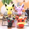 Cute Cartoon Pokemon Umbreon Flareon Espeon Jolteon Stuffed Doll Toys Keychain Backpack Pendant Decoration Gifts