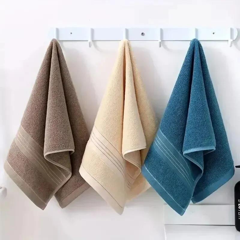 1 Towels Thickened Absorbent Towel Pure Cotton Quick Absorbent Soft Quick Dry Thickened Face Towel