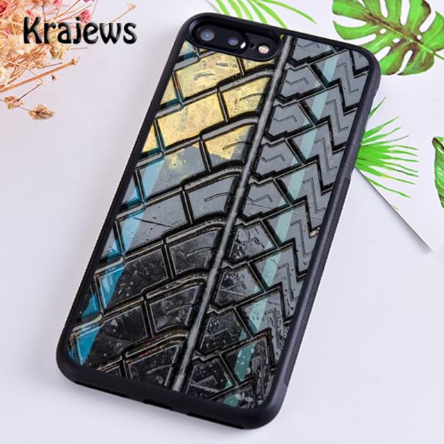

Мягкий чехол для телефона Krajews Car Tire Tread Art Print для iPhone 14 5 6s 7 8 plus X XR XS 11 12 13 pro max Samsung S21 S22 ultra iPhone 14