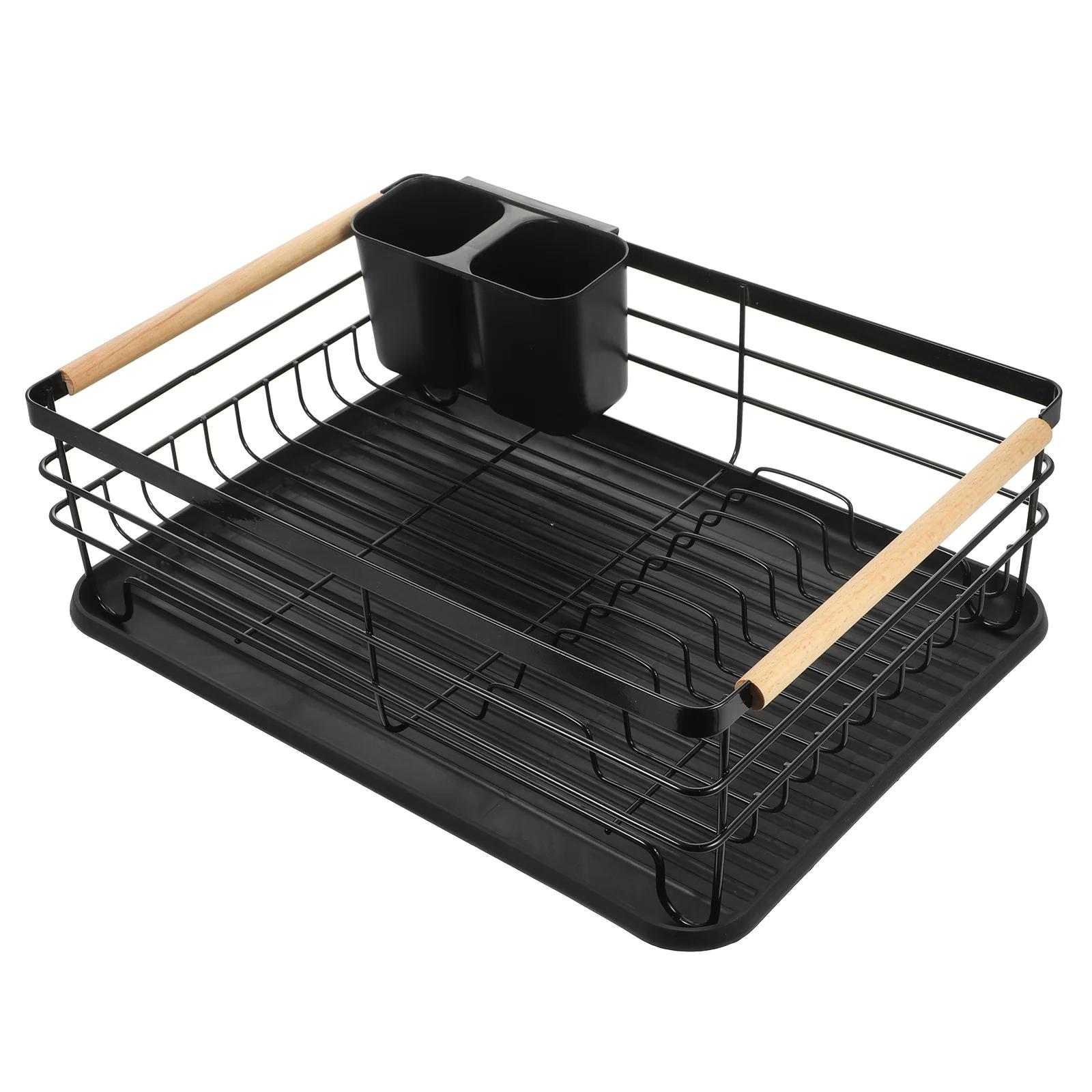

Dish Drying Rack Kitchen Countertop Dish Rack Bowl Utensil Drainer Organizer