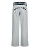 ASIF CALIE Contrast Rib Waist Sweat Pants Melangegray