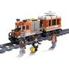 02008 City Heavy -Haul Cargo Passenger Steam Train Set  Building Blocks Bricks Boy Toys Gift