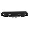 Aluminium Alloy RC Rear Bumper Replacement Accessories Fit for RGT 136100 1 10 RC CrawlerBlack 680025BL