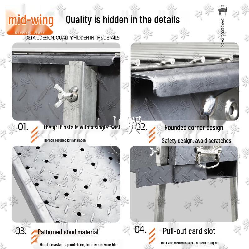 Zhongxun Commercial Outdoor Charcoal BBQ Grill