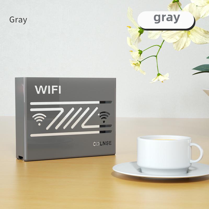 Wireless Router & TV Box Wall Mount - No Drilling Required