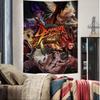 DDungeon AAnd FFighter Cartoon Tapestry Home Decoration hippie bohemian decoration divination Home Decor