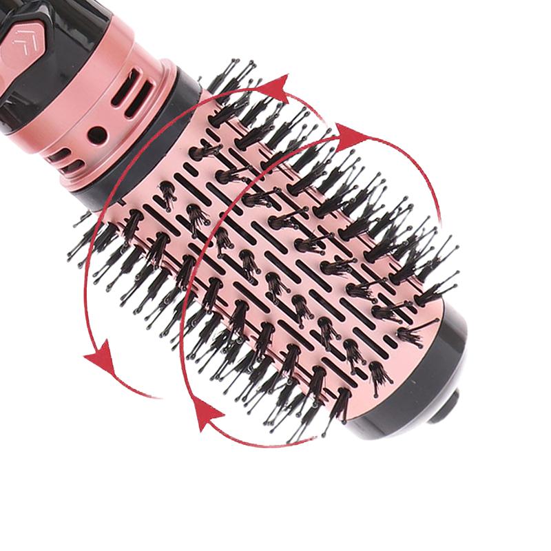 Hair Dryer Brush 2 In 1  Air Spin Brush Curling Straightening Styling Auto-Rotating Ionic Round Blow Hair Dryer Volumizer