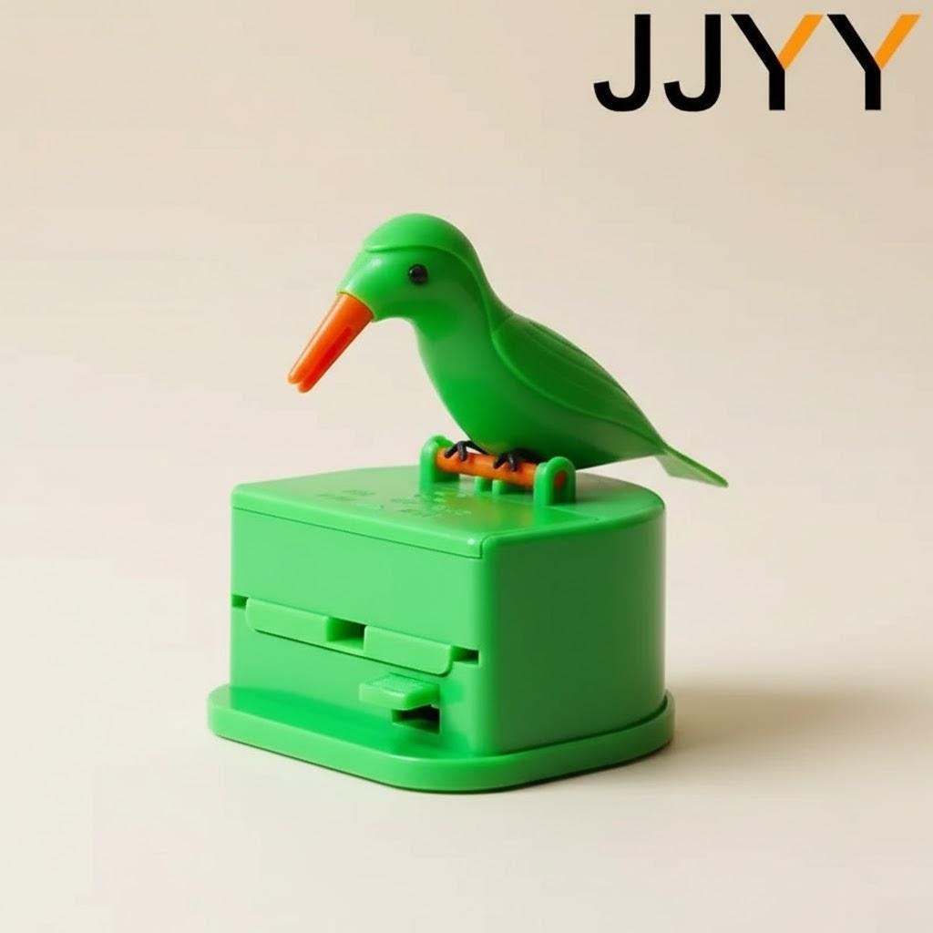 Detachable Toothpick Storage Box Automatic Push Toothpick Holder Bird Design Kitchen Table Decoration Organizer