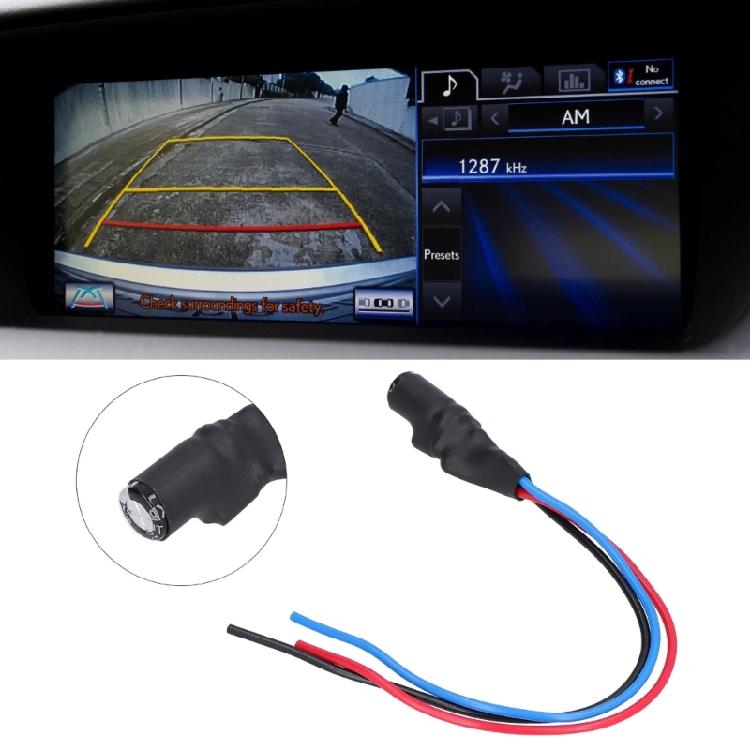 Car Reversing Images Clarifier Cable Rear View Camera Signal Purifier Interference Eliminators for Distortion Free View