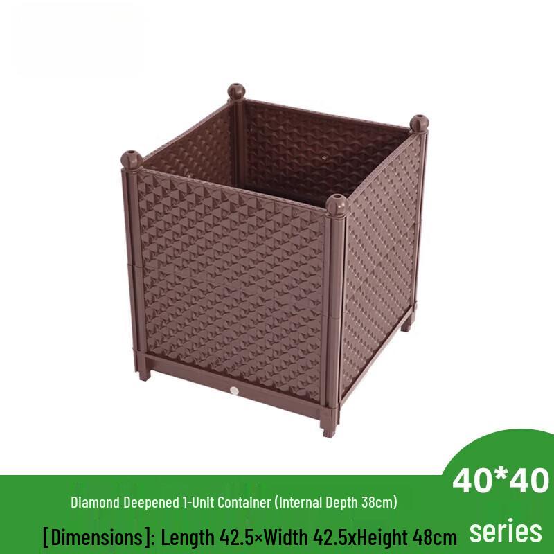 Hualongdun Large Rectangular Plastic Planting Box