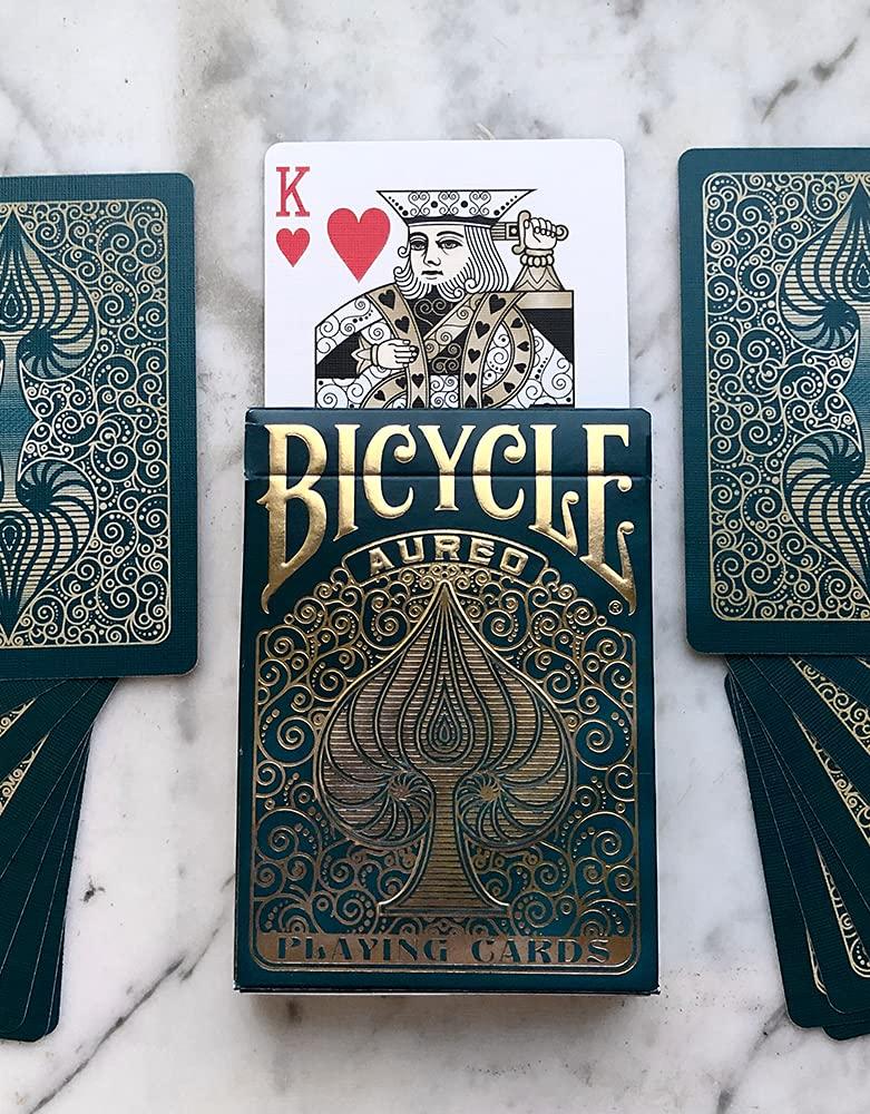 Playing Card Bicycle Aureo PC808AUR