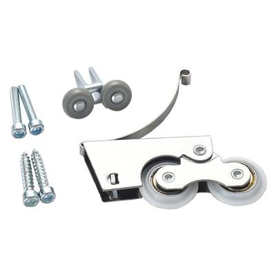 1 Set Sliding Door Roller Hardware Slide Doors Pulley 2 Wheels Silence Bearing Wardrobe Door Hanging Wheels