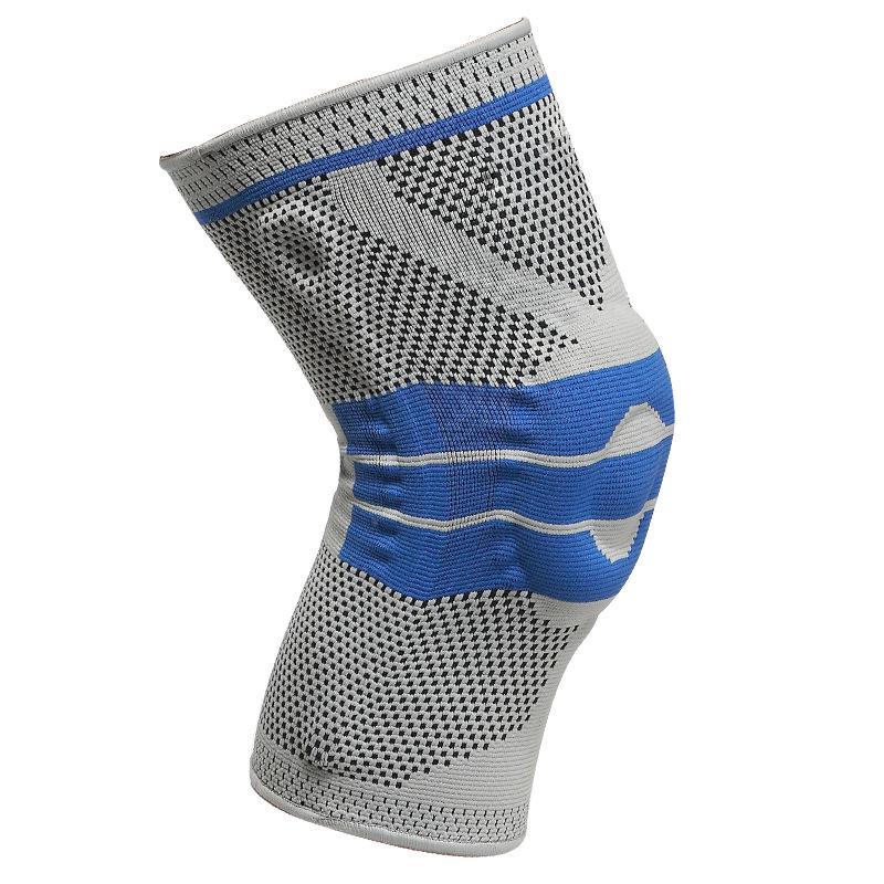 

Silicone Anti-Collision Non-Slip Knee Pads for Basketball, Running, Hiking, and Fitness Single XXL серый