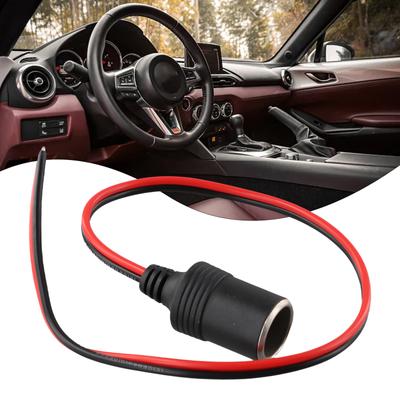 12v 13A 120W Dişi Araç Şarj Kablosu Dişi Soket Fiş Konnektör Adaptörü Evrensel Soket Fiş Konnektör Adaptörü