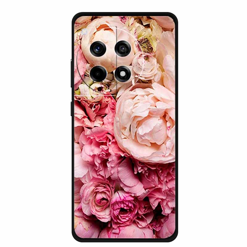 For OnePlus 12R Case Animals Soft Silicone TPU Phone Cases Back Cover For OnePlus Ace 3 ACE3 5G Wolf Protective Cute Girl Shell
