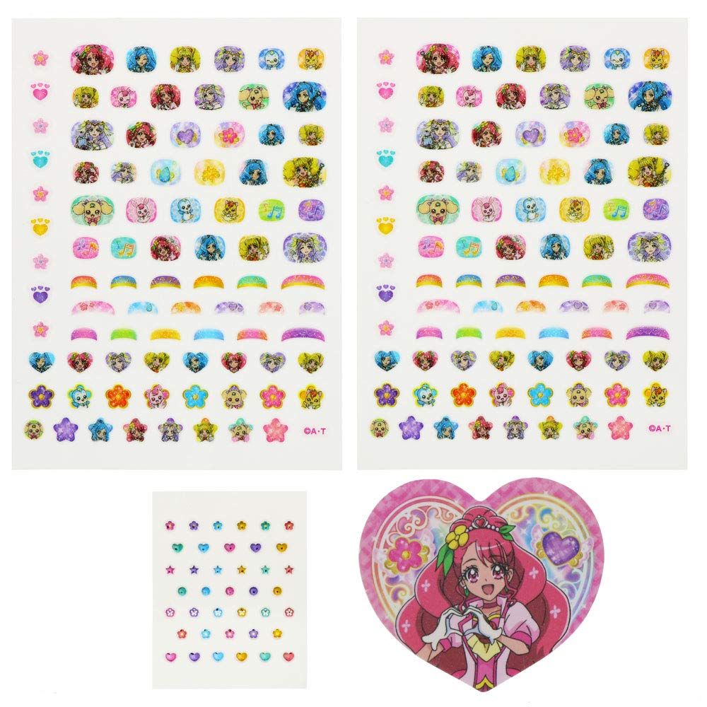 Sunstar Stationery Nail Stickers DX Good Precure 2734310A Healin'