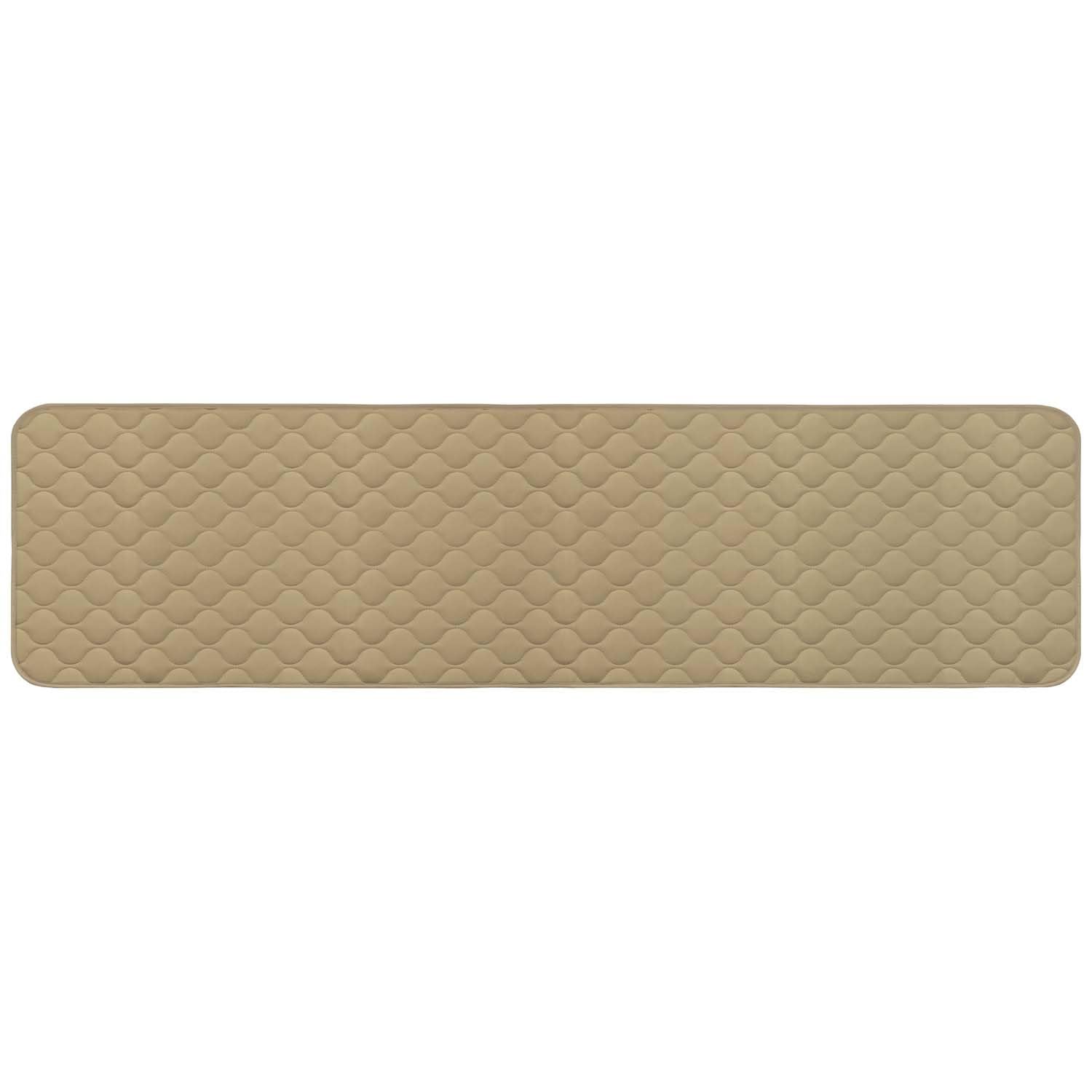 

Окато Моччин Охлаждающий Кухонный Коврик 48 x 180 см, Бежевый, На ощупь, Нескользящий, бежевый