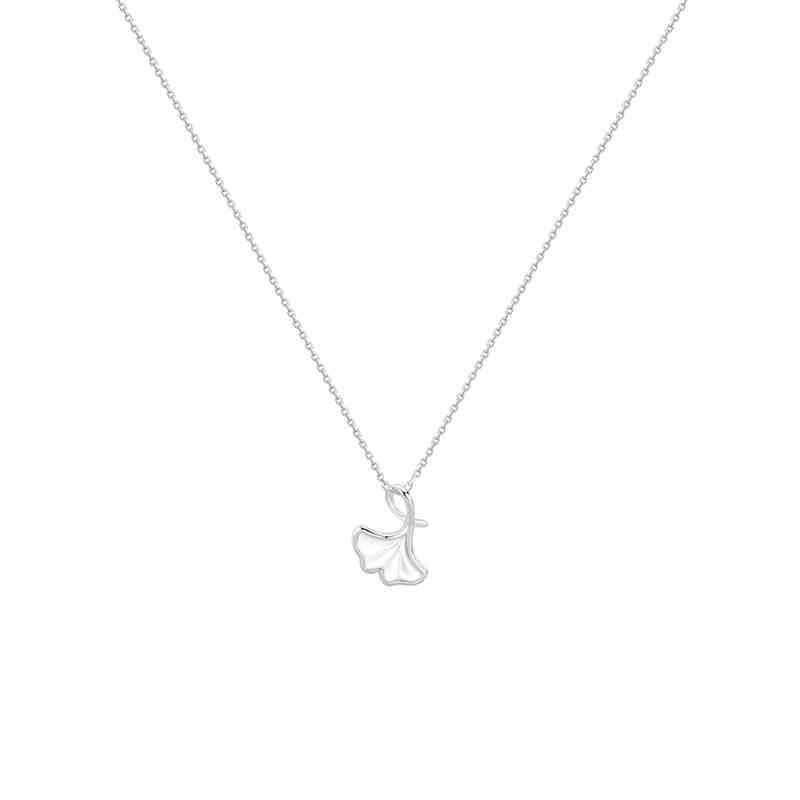 

Sansheng Apricot Apricot Leaf Necklace Women S Compact Exquisite Temperament Versatile Items Jewelry Premium Durable