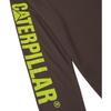 Caterpillar Mens Trademark Banner Long-Sleeved T-Shirt