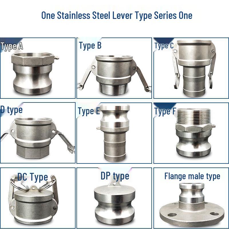 Zhentian DN65 Handle Quick Connector with Sealing Cap