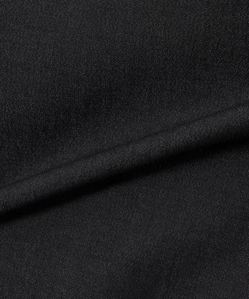 Mindbridge [Couture] Denim-Like Zip-Up Half Blouson