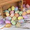 6Pcs Simulation Egg Hanging Easter Ornaments Easter Festival Decoration  Easter Party