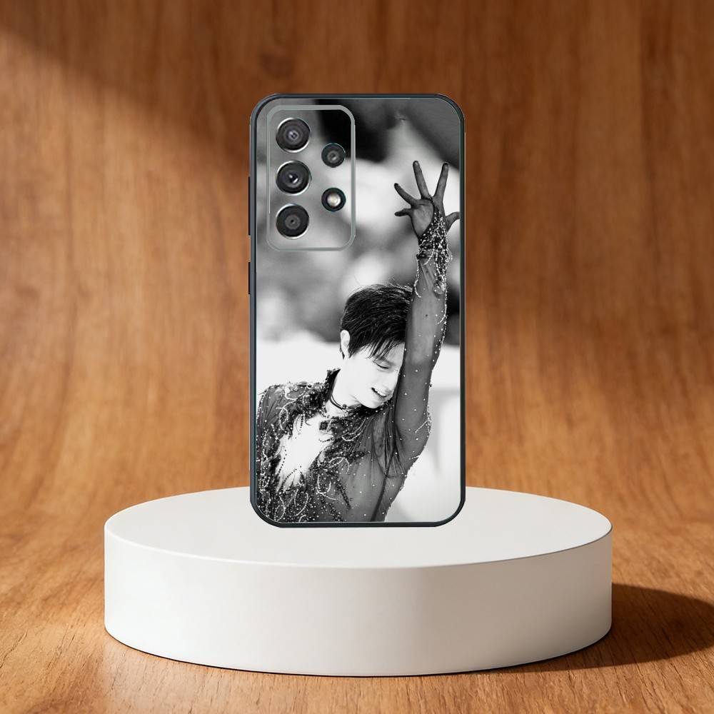 4A Jump L-Legend Hanyu Yuzuru Phone Case For Samsung S25,S24,S21,S22,S23,S30,Ultra,S20,Plus,Fe,Note,10,9,5G Black Cover