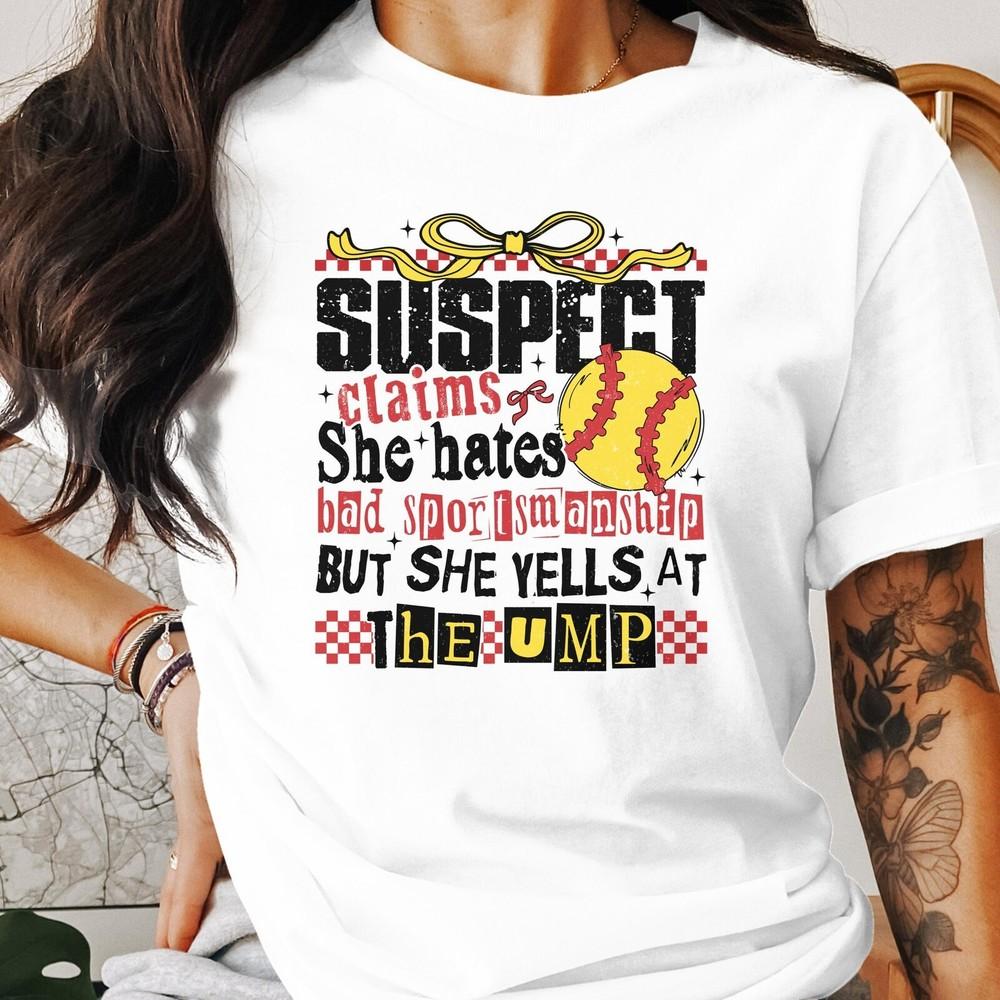Funny Softball Mom Shirt, Graphic Tee for Sports Moms, Game Day Outfit, #26 Unisex T-Shirt XXXL