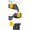 Punk Sunglasses y2k Sunglasses Alien Sunglasses Uv400 Sunglasses Shades Glasses Eyeglasses Wrap Around Sunglasses