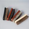 Beech Wood Horsehair Shoe Brush for Leather Care - Soft Bristles