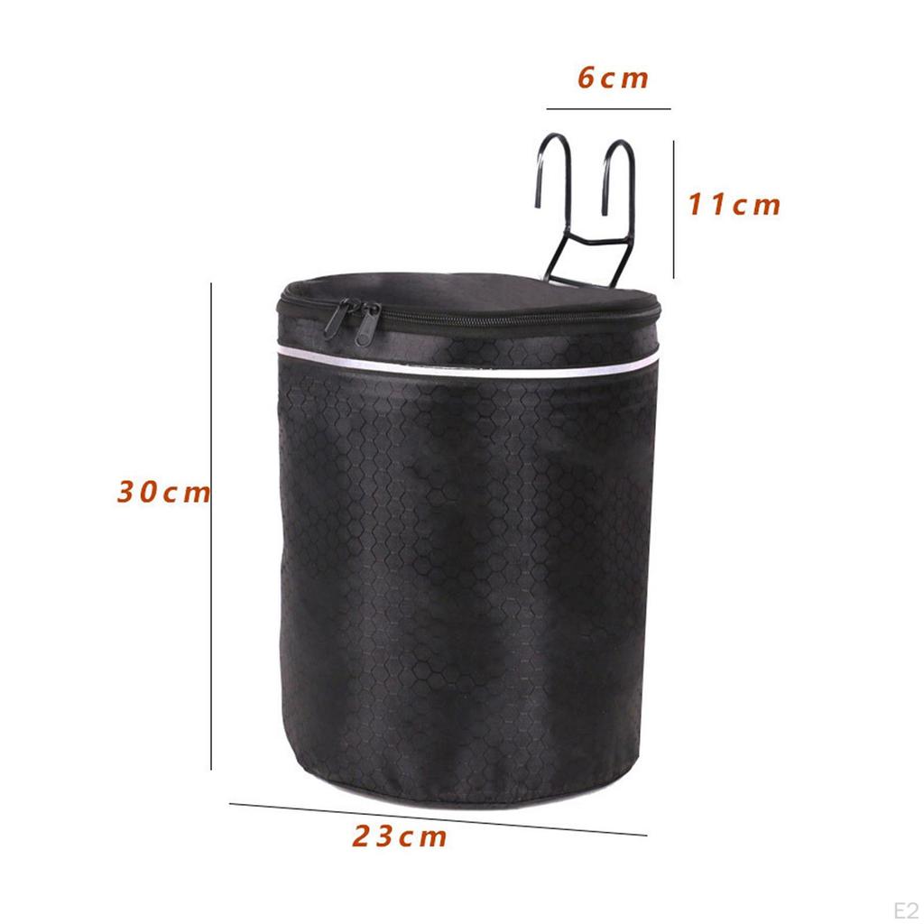 Panier De Vélo Amovible En Tissu - Sac De Guidon Avant Avec Clip