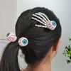 Skull Hand Zombie Punk Halloween Rubber Band Hair Accessories Women Hair Clip Korean Style Barrette