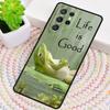 Blue Frog Tropical Rain Forest Phone Case for Samsung Galaxy note 10 pro S26 Ultra S23 S24 FE S25 S21 S22 PLUS shockproof Cove