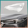 For Mazda CX-5 2017 2018 2019 2020 2021 Car Front Headlight Cover Transparent Lampshade Plexiglass Replace Original Lens Shell