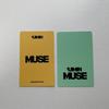 [USED] Jimin MUSE Weverse Early Bird Albums Ver. Trading Card