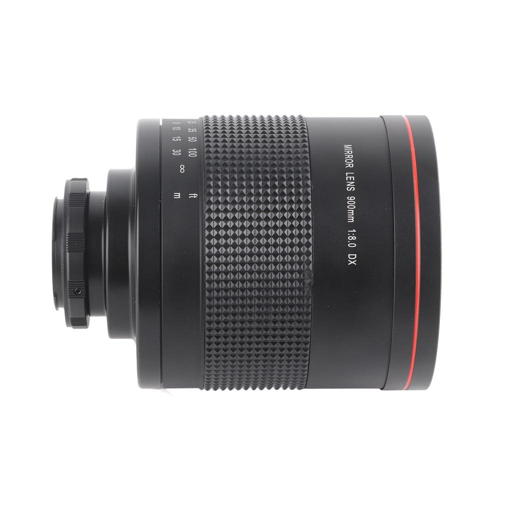 900mm Telephoto Mirror Lens for DSLR AI Mount Prime Lens with Ideal for Photography F8.0 Cameras, Mirror, Long-Distance